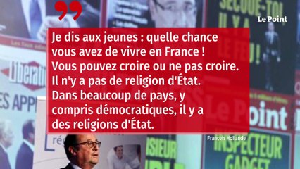 François Hollande : « La laïcité n’est pas contre les musulmans »