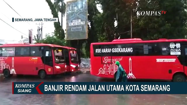 Banjir Semarang: Bandara Ahmad Yani Ditutup, Stasiun Tawang Tergenang