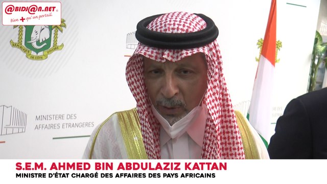 Visite de travail en Côte d’Ivoire du ministre d’état chargé des affaires des pays africains du Royaume d’Arabie Saoudite