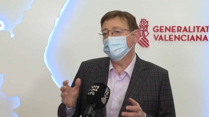 Ximo Puig: "A partir de abril, abriremos espacios de vacunación masiva".