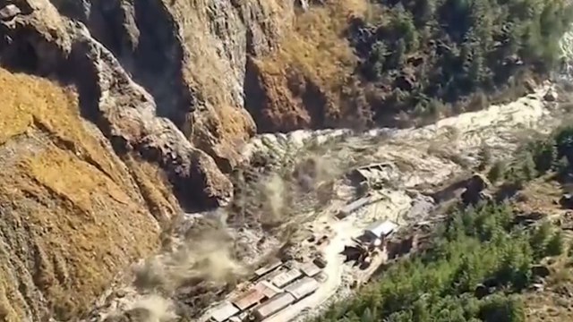 Inde: au moins trois morts et 150 disparus après la rupture d'un glacier de l'Himalaya