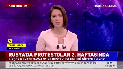 Rusya'da 'Navalny' gerilimi sürüyor! Binlerce kişi yine sokağa çıktı, yüzlerce gözaltı var