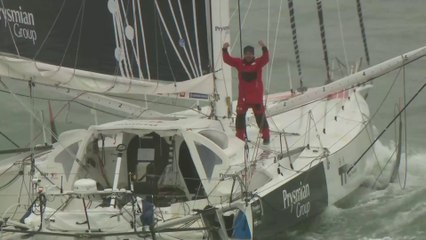 Vendée Globe 2020/2021: Arrivée Giancardo Pedote  Prysmian Grou - 30/01/2021