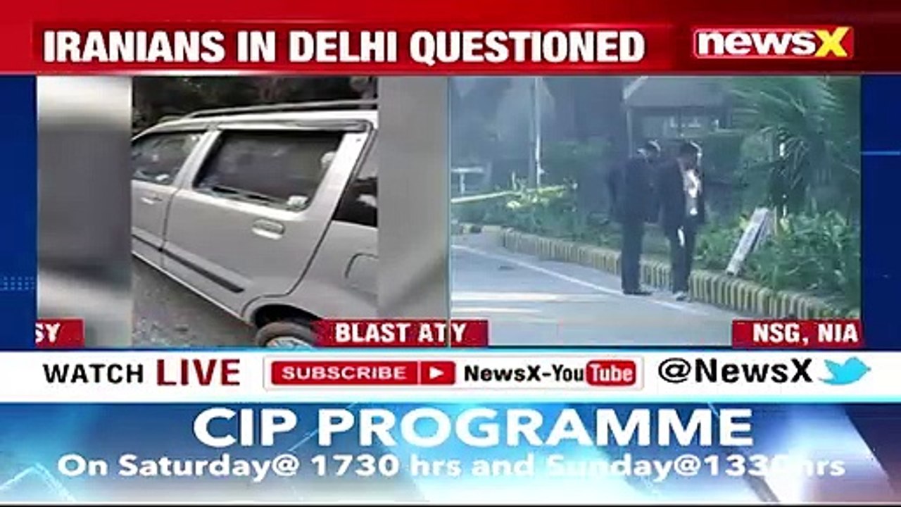 Israel Embassy Blast Update NIA, NSG Conducting Probe NewsX