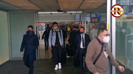Roma, l'arrivo di Reynolds a Fiumicino