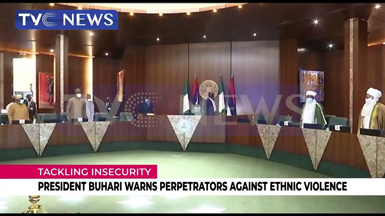 President Buhari warns perpetrators against ethnic violence