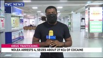 NDLEA seizes drugs worth over N30billion at Murtala Muhammed International Airport, Lagos