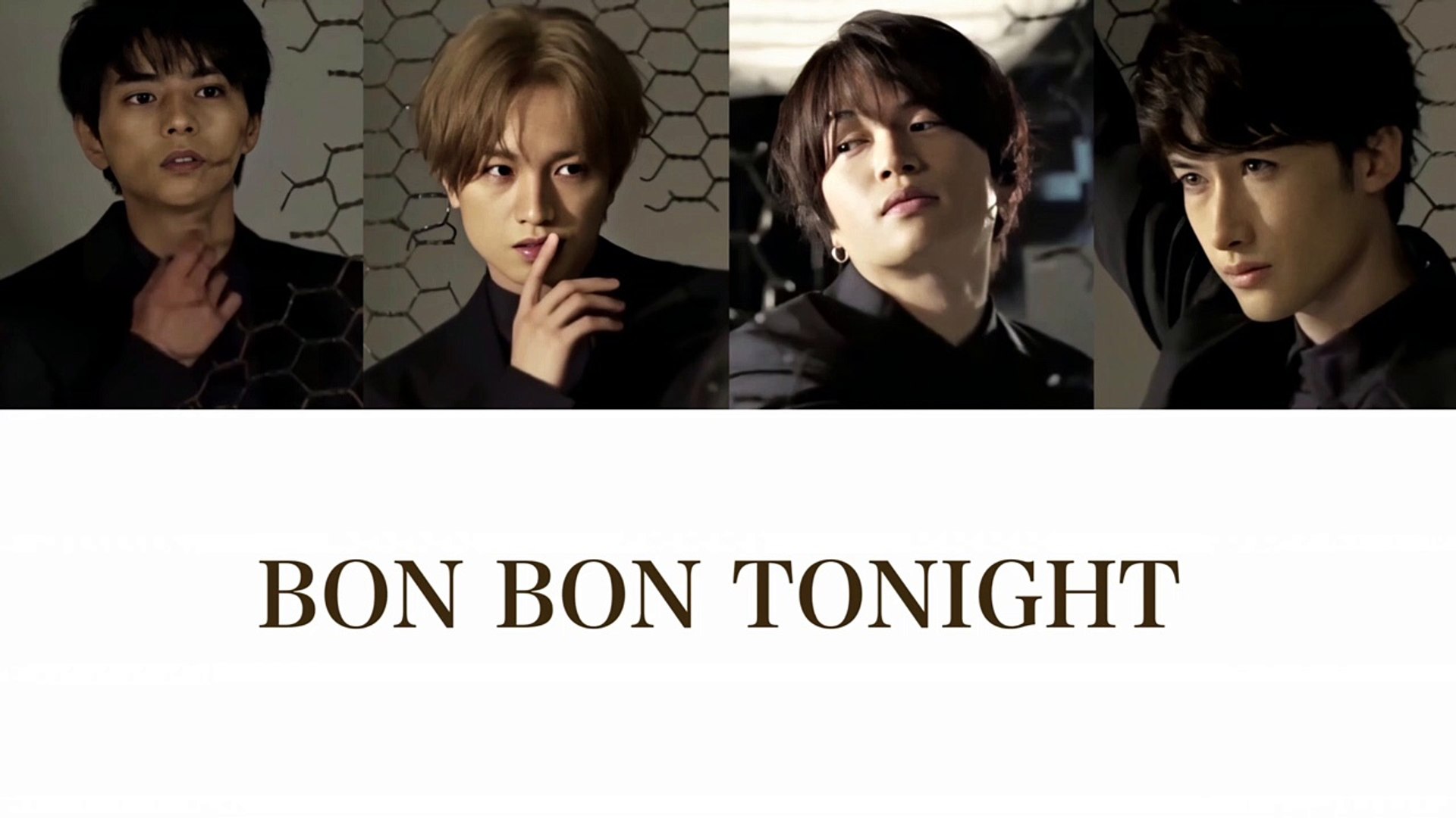 パート割り動画 Sexyzone Bon Bon Tonight Video Dailymotion