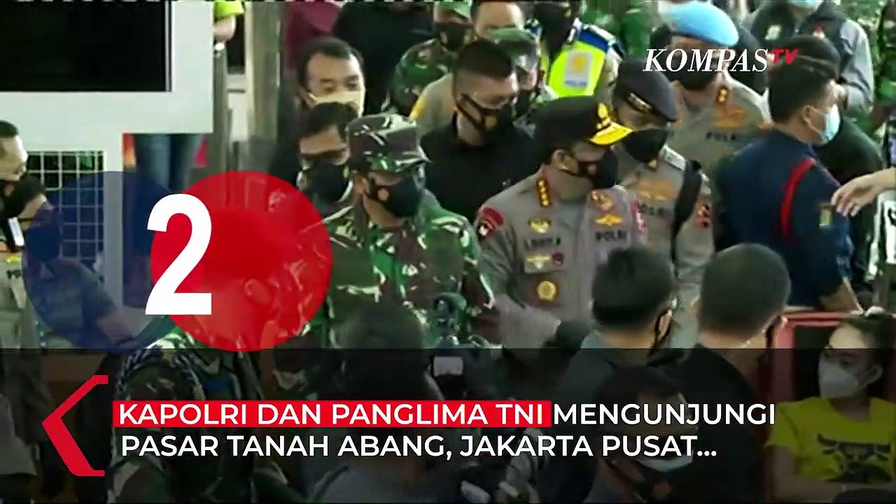 TOP 3 NEWS: Kapolri Kunjungi Panglima TNI, Kapolri dan Panglima ke Tanah Abang, Viral Bakar Bendera