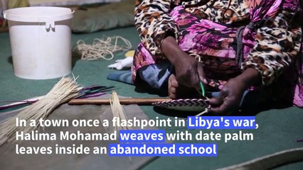 In troubled Libya, women try to weave back peace