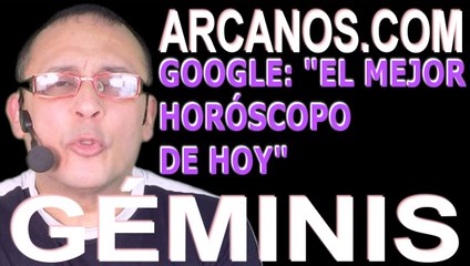 GEMINIS - Horóscopo ARCANOS.COM 31 de enero al 6 de febrero de 2021 - Semana 06