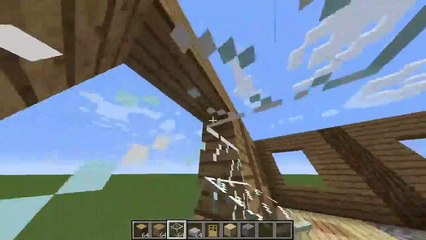 A small house in minecrft for easyes way making and final