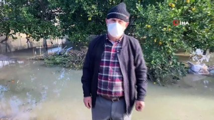 Sel ve Fırtınanın Vurduğu Arsuz Böyle Görüntülendi