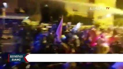 Meriam Air Semprot Demo Tuntut PM Israel Benjamin Netanyahu Mundur