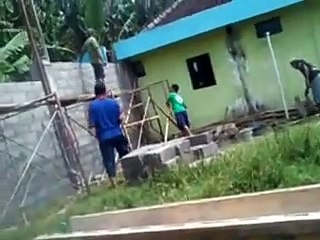 video Persiapan Kerja Bakti Pengecoran Pasang Batako 23 Oktober 2016