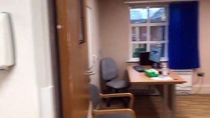 Stephanie Clark from Solent NHS Trust at St James' Hospital Vaccination Centre
