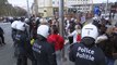 شاهد: الشرطة البلجيكية تعتقل محتجين نظموا مظاهرة ضد قيود الإغلاق في بروكسل