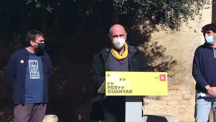 Lluís Llach dóna suport a la CUP per a les eleccions del 14-F