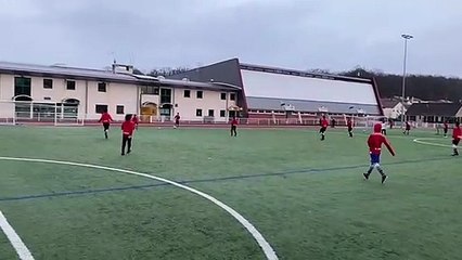 Nos U14A à l'entraînement - 30 janvier 2021