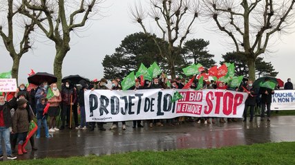 Manifestation contre le projet de loi sur la bioéthique