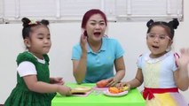 Suri & Annie Pretend Play with Cooking Kitchen Toys for Kids