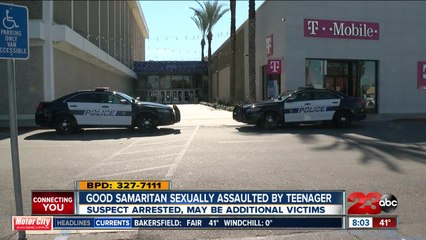 Good samaritan sexually assaulted by teenager