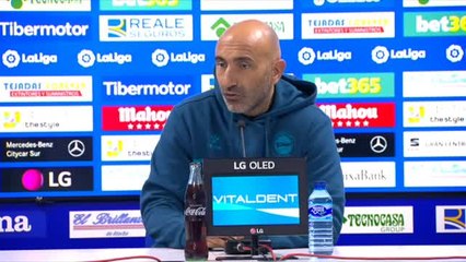 Abelardo: "Me marcho satisfecho, porque hoy sí que hemos competido como un equipo"