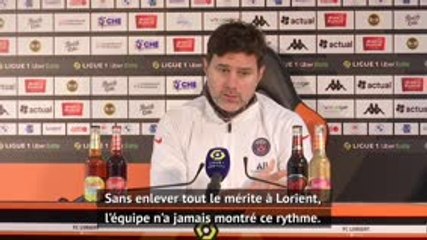 22e j. - Pochettino : "Quand on perd, le responsable c’est moi"