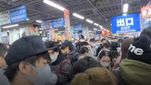 Chaos in Japan as crowds rush to buy PS5 - despite surge of Covid cases
