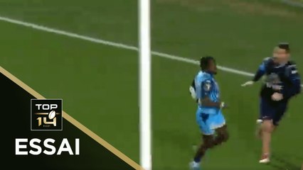 TOP 14 - Essai de Gabriel NGANDEBE (MHR) - Montpellier - Racing 92  - J15 - Saison 2020/2021