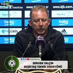 Sergen Yalçın: "Cenk Tosun bu camianın oyuncusu"