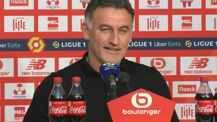 Foot - L1 - Lille : Galtier : «Un match difficile»