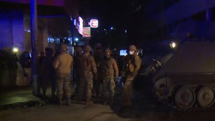 الجيش اللبناني يوقف 17 شخصا في طرابلس اللبنانية