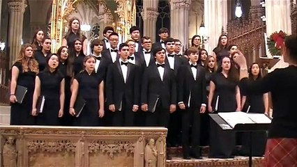 Syosset High School Chamber Chorus Select Concert | Ride On King Jesus | arrangement by Larry L. Fleming, PhD | 17 Dec 2015