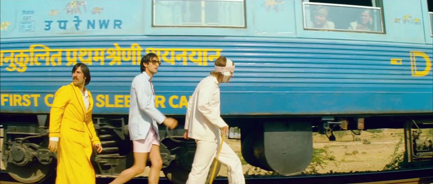 The Darjeeling Limited movie (2007) - Owen Wilson, Adrien Brody, Jason Schwartzman