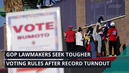 GOP lawmakers seek tougher voting rules after record turnout, and other top stories in politics from February 01, 2021.