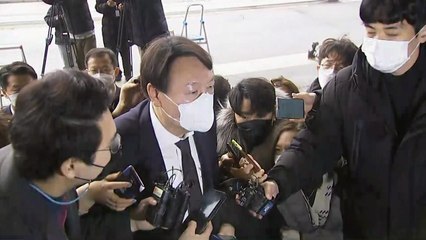 [현장영상] 박범계 장관 예방한 윤석열, '검찰 인사' 질문에... / YTN