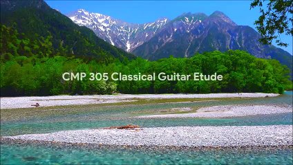 CMP #305 Classical Guitar Etude Ω