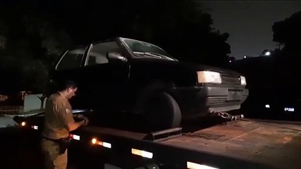Fiat Uno furtado é recuperado pela PM