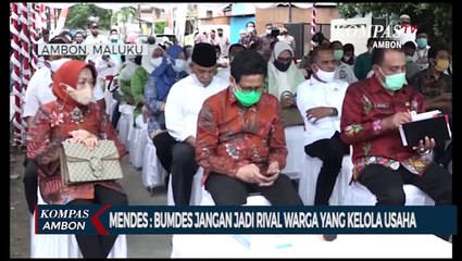 Mendes : Bumdes Jangan Jadi Rival Warga Yang Kelola Usaha