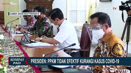 Download Video: PPKM Dinilai Tidak Efektif, Presiden Jokowi Minta Libatkan Emidemiolog Dalam Buat Kebijakan