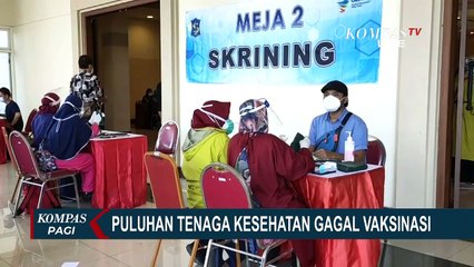 Nakes Gagal Vaksinasi Covid-19 Karena Tekanan Darah Tinggi dan Penyakit Berat Bawaan