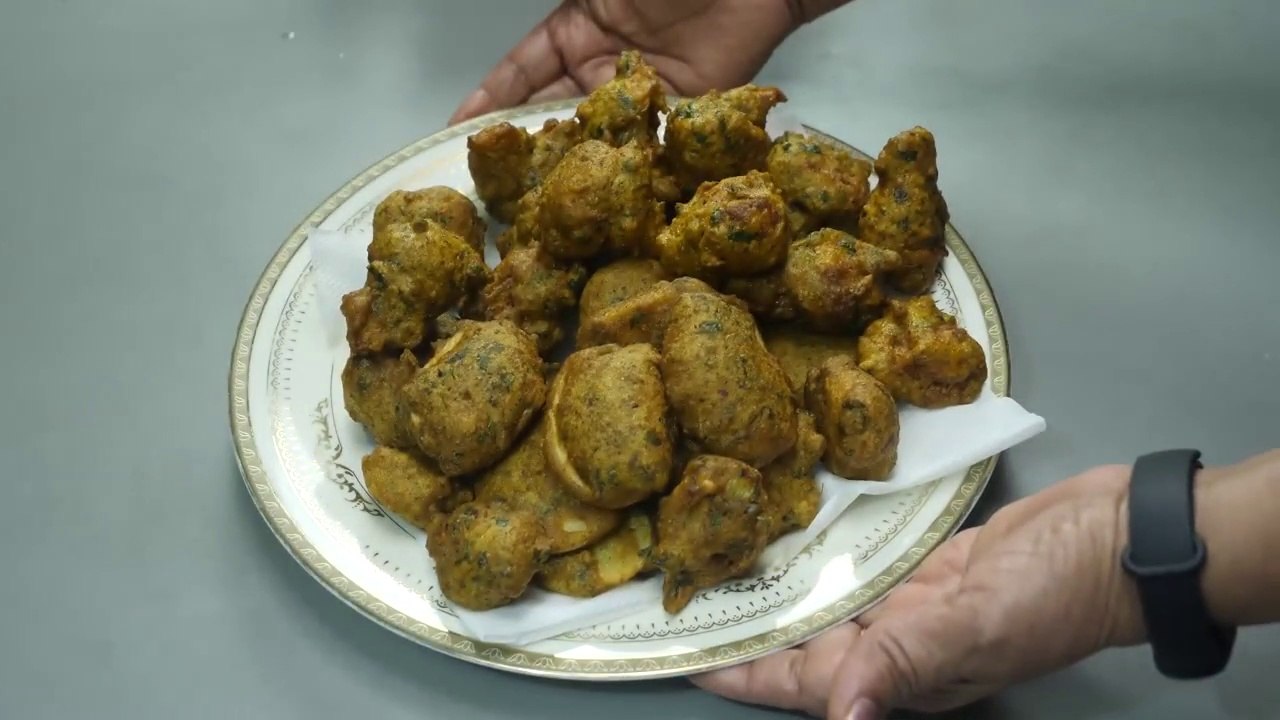 Green Moong dal Pakode Moong dal ki bhajiya Nisha Madhulika