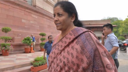 Nirmala Sitharaman reaches Rashtrapati Bhavan