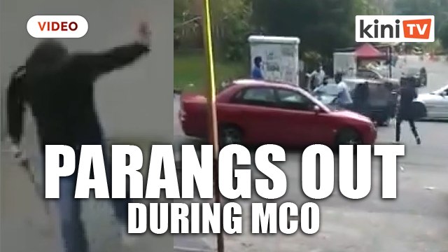 Four detained after parang-wielding men fight in Cheras