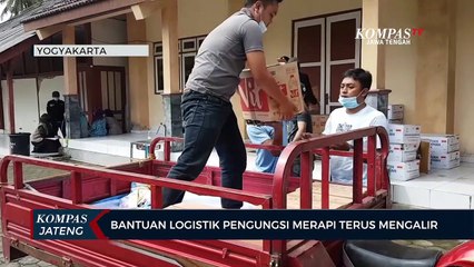 Bantuan Logistik Pengungsi Merapi Terus Mengalir