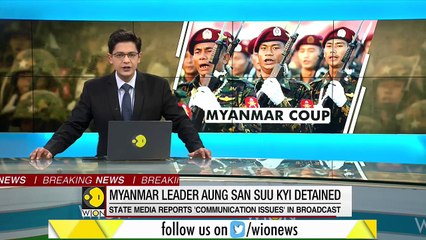 Télécharger la video: Myanmar military seizes power, detains elected leader Aung San Suu Kyi _ World News