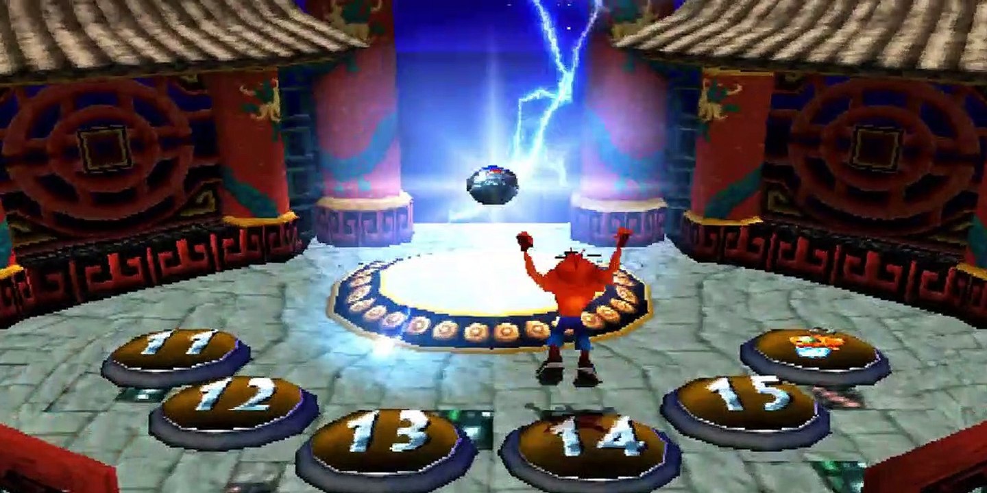 Crash Bandicoot 3 - Road Crash (Gem/Crystal) - PLAYSTATION SONY Walkthrough