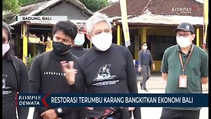 ICRG Restorasi Terumbu Karang Bangkitkan Perekonomian Bali