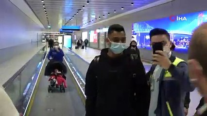 Galatasaray'ın yeni transferi Mostafa Mohamed İstanbul’da